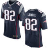 Men’s New England Patriots #82 Matt Lengel Navy Blue Team Color Stitched NFL Nike Elite Jersey