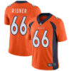 Broncos #66 Dalton Risner Orange Team Color Men’s Stitched Football Vapor Untouchable Limited Jersey