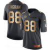 Men’s New York Giants #88 Evan Engram Anthracite Gold 2016 Salute To Service Stitched NFL Nike Limited Jersey