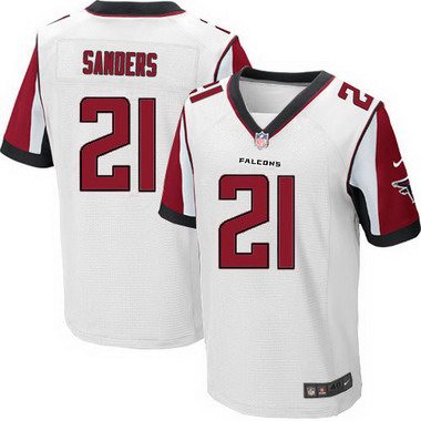 Men’s Atlanta Falcons #21 Desmond Trufant White Road NFL Nike Elite Jersey