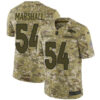 Nike Broncos #54 Brandon Marshall Camo Men’s Stitched NFL Limited 2018 Salute To Service Jersey