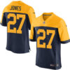 Nike Green Bay Packers #27 Josh Jones Navy Blue Alternate Men’s Stitched NFL New Elite Jersey