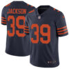 Nike Chicago Bears Men’s #39 Eddie Jackson Limited Navy Blue Alternate Vapor Untouchable NFL