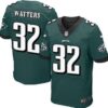 Men’s Philadelphia Eagles #32 Ricky Watters Midnight Green Retired Player NFL Nike Elite Jersey