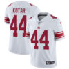Nike New York Giants #44 Doug Kotar White Men’s Stitched NFL Vapor Untouchable Limited Jersey