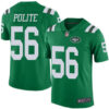 Jets #56 Jachai Polite Green Men’s Stitched Football Limited Rush Jersey