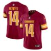 Men’s Washington Commanders #14 Sam Howell Nike Burgundy Vapor Untouchable Limited Jersey