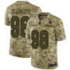 Nike Cowboys #98 Tyrone Crawford Camo Men’s Stitched NFL Limited 2018 Salute To Service Jersey