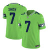 Men’s Seattle Seahawks #7 Geno Smith 2023 F.U.S.E. Green Limited Football Stitched Jersey
