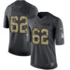 Men’s New England Patriots #62 Joe Thuney Black Anthracite 2016 Salute To Service Stitched NFL Nike Limited Jersey