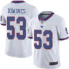 Giants #53 Oshane Ximines White Men’s Stitched Football Limited Rush Jersey