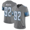Nike Lions #92 Haloti Ngata Gray Men’s Stitched NFL Limited Rush Jersey