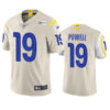 Men’s Los Angeles Rams #19 Brandon Powell Cream Vapor Untouchable Limited Stitched Football Jersey