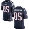Men’s New England Patriots #85 Nate Washington Navy Blue Team Color 2015 NFL Nike Elite Jersey