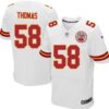 Nike Kansas City Chiefs #58 Derrick Thomas White Elite Jersey