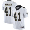 Nike New Orleans Saints #41 Alvin Kamara White Men’s Stitched NFL Vapor Untouchable Limited Jersey