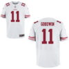 Men’s San Francisco 49ers #11 Marquise Goodwin White Road Stitched NFL Nike Elite Jersey