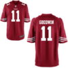 Men’s San Francisco 49ers #11 Marquise Goodwin Scarlet Red Team Color Stitched NFL Nike Game Jersey