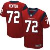 Men’s Houston Texans #72 Derek Newton Red Alternate NFL Nike Elite Jersey