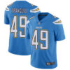 Chargers #49 Drue Tranquill Electric Blue Alternate Men’s Stitched Football Vapor Untouchable Limited Jersey