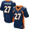 Men’s Denver Broncos #27 Steve Atwater Navy Blue Retired Player NFL Nike Elite Jersey