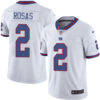 Nike Giants #2 Aldrick Rosas White Men’s Stitched NFL Limited Rush Jersey