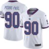 Nike Giants #90 Jason Pierre-Paul White Men’s Stitched NFL Limited Rush Jersey