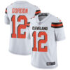 Nike Cleveland Browns #12 Josh Gordon White Men’s Stitched NFL Vapor Untouchable Limited Jersey