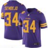 Men’s Minnesota Vikings #34 Andrew Sendejo Purple 2016 Color Rush Stitched NFL Nike Limited Jersey