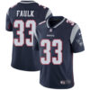 Nike New England Patriots #33 Kevin Faulk Navy Blue Team Color Men’s Stitched NFL Vapor Untouchable Limited Jersey