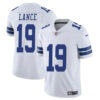 Men’s Dallas Cowboys #19 Trey Lance White Vapor Untouchable Limited Football Stitched Jersey