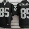 Nike Oakland Raiders #85 Darrius Heyward-Bey Black Elite Jersey
