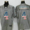 Men’s Dallas Cowboys #4 Dak Prescott Gray Flag Fashion NFL Nike Elite Jersey