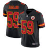 Nike Kansas City Chiefs #59 Reggie Ragland Black Men’s Stitched NFL Limited Rush Jersey