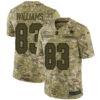 Nike Cowboys #83 Terrance Williams Camo Men’s Stitched NFL Limited 2018 Salute To Service Jersey