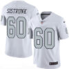 Men’s Oakland Raiders #60 Otis Sistrunk Retired White 2016 Color Rush Stitched NFL Nike Limited Jersey