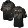 Nike Chiefs #25 Jamaal Charles Pro Line Black Gold Collection Men’s Stitched NFL Game Jersey