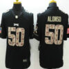 Philadelphia Eagles #50 Kiko Alonso Nike Salute to Service Nike Black Limited Jersey