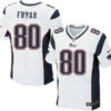 New England Patriots #80 Irving Fryar White Retired Player NFL Nike Elite Jersey