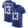 Nike New York Giants #13 Odell Beckham Jr Vapor Untouchable Elite Player Royal Blue Jersey