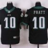 Men’s Philadelphia Eagles #10 Quron Pratt Black Alternate NFL Nike Elite Jersey