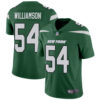 New York Jets #54 Avery Williamson Green Team Color Men’s Stitched Football Vapor Untouchable Limited Jersey