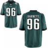 Men’s 2017 NFL Draft Philadelphia Eagles #96 Derek Barnett Midnight Green Team Color Stitched NFL Nike Elite Jersey