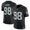 Men’s Las Vegas Raiders #98 Maxx Crosby Black 2023 F.U.S.E Vapor Untouchable Stitched Football Jersey