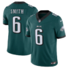 Men’s Philadelphia Eagles #6 DeVonta Smith Green 2023 F.U.S.E. Vapor Untouchable Limited Stitched Football Jersey