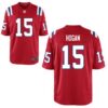 Men’s New England Patriots #15 Chris Hogan Red Alternate NFL Nike Elite Jersey