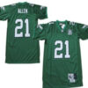 Philadelphia Eagles #21 Eric Allen Light Green Throwback 99TH Jersey