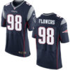 Nike New England Patriots #98 Trey Flowers Navy Blue Team Color Men’s Stitched NFL Elite Jersey