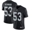 Nike Raiders #53 NaVorro Bowman Black Team Color Men’s Stitched NFL Vapor Untouchable Limited Jersey