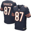 Nike Chicago Bears #87 Adam Shaheen Navy Blue Team Color Men’s Stitched NFL Elite Jersey